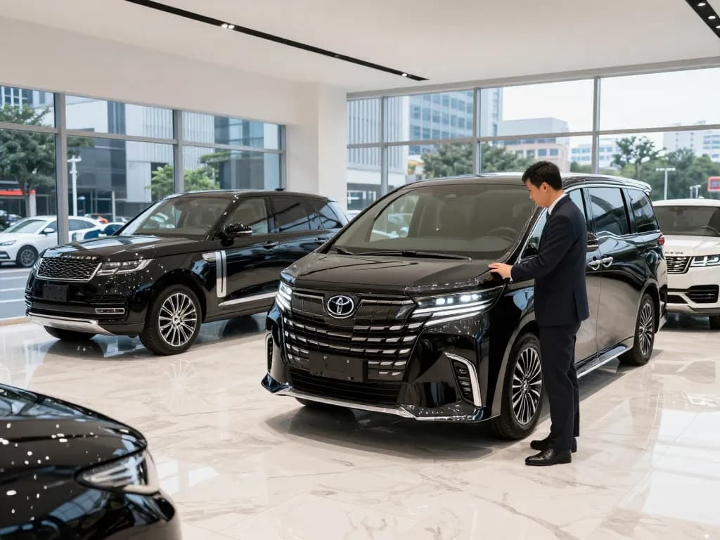Khám Phá Cho Thuê Xe Toyota Alphard Trong Showroom Cho Thuê Sang Trọng Với Đại Diện Chuyên Nghiệp và Các Xe Hạng Sang.