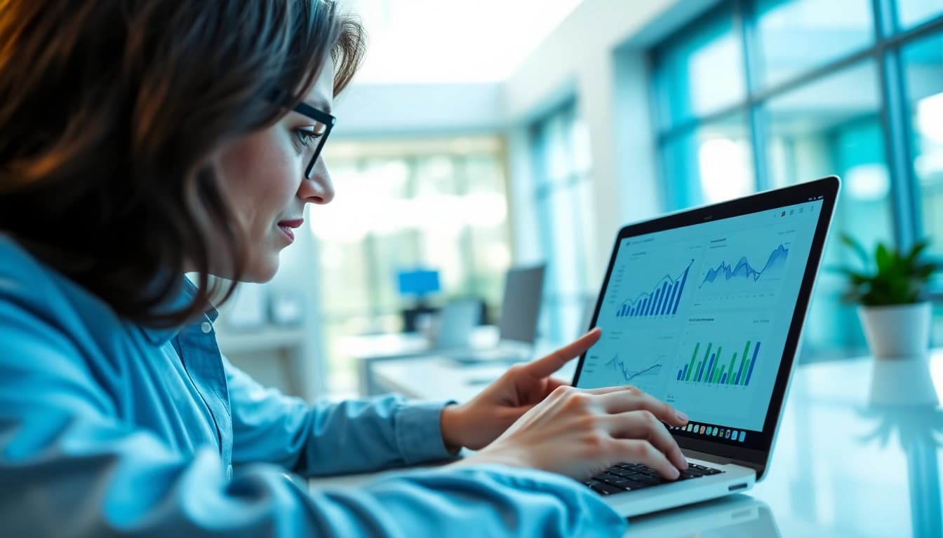Boost engagement with effective social media marketing edmonton strategies in a modern office.