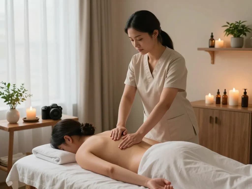 잔잔한 스파 환경에서 전문가의 마사지로 잠실스웨디시에서 회복을 경험하세요.