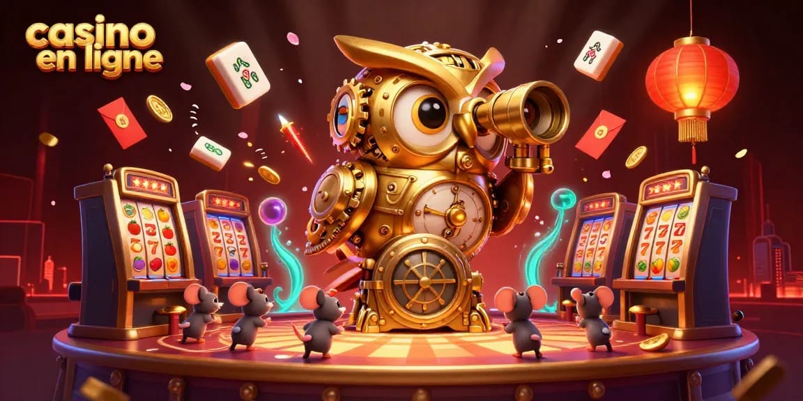 Profitez d'une expérience captivante de casino en ligne avec une illustration dynamique pleine d'énergie.