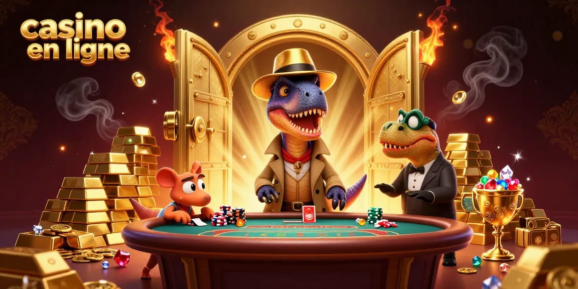 Participer à des jeux captivants de casino en ligne avec des personnages engageants et une atmosphère brillante.