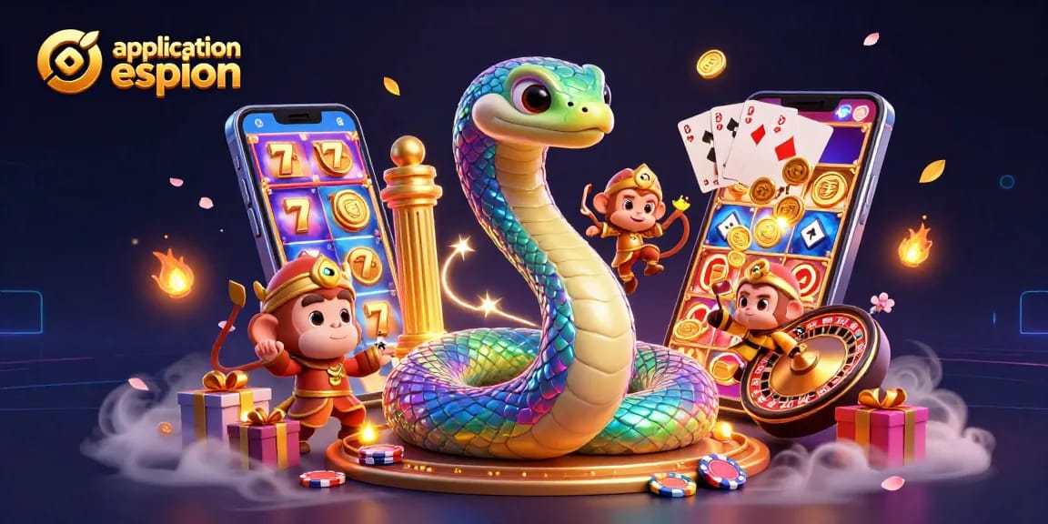 L'application espion surveille les jeux d'argent en ligne tout en offrant des pièces dorées et des cartes de jeu.