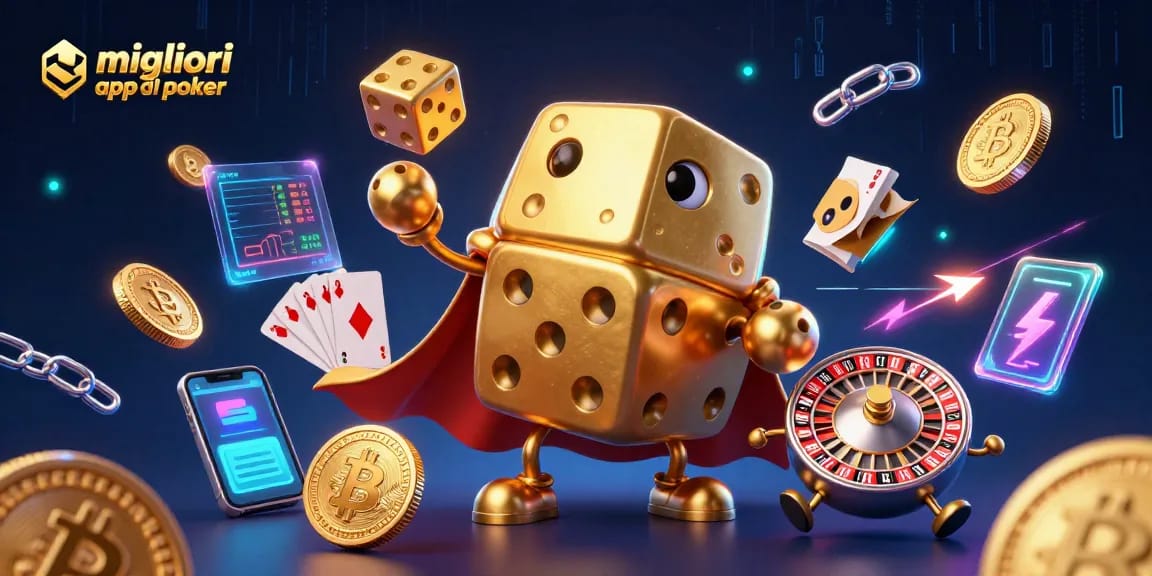 Gioca con le migliori app di poker e lancia i dadi d'oro in un'ambientazione vivace e colorata.