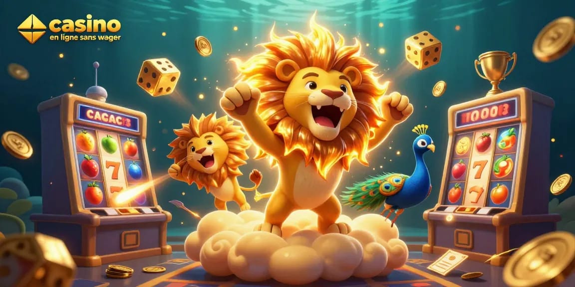 Gagnez sans contraintes au casino en ligne sans wager avec des machines à sous exceptionnelles !