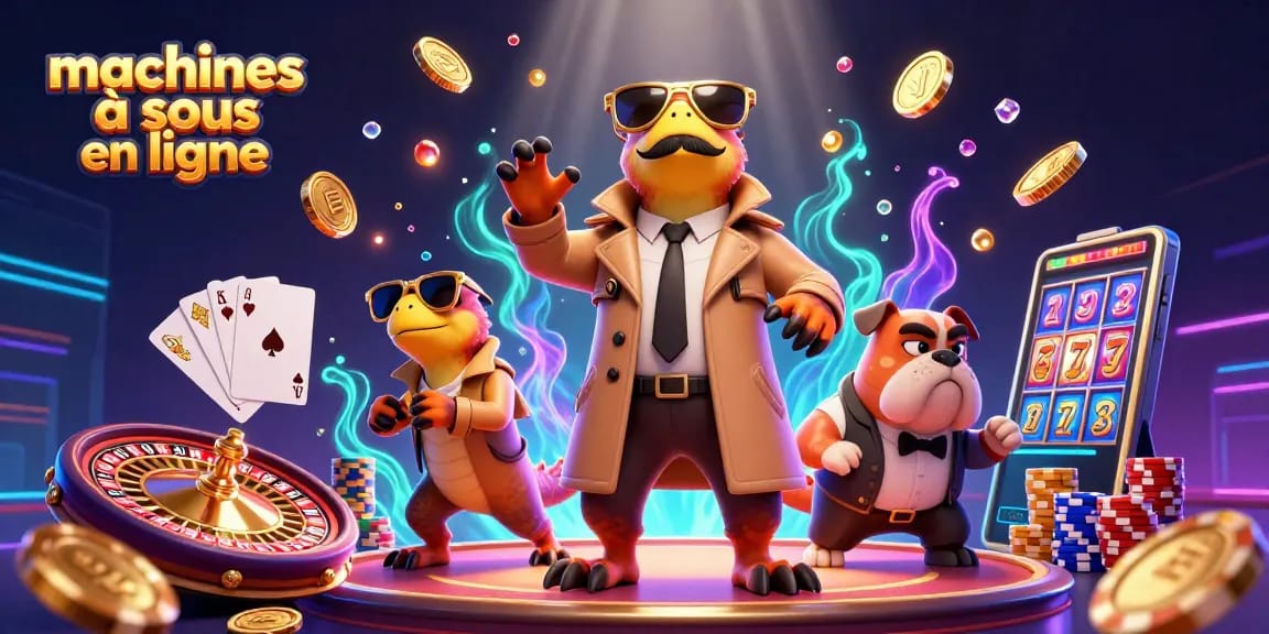 Découvrez les machines à sous en ligne avec des personnages animés et des jackpots scintillants.