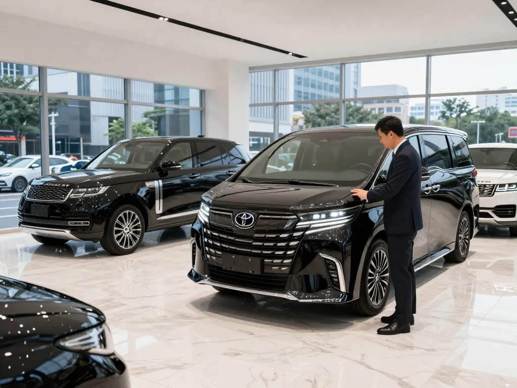 Khám Phá Cho Thuê Xe Toyota Alphard Trong Showroom Cho Thuê Sang Trọng Với Đại Diện Chuyên Nghiệp và Các Xe Hạng Sang.