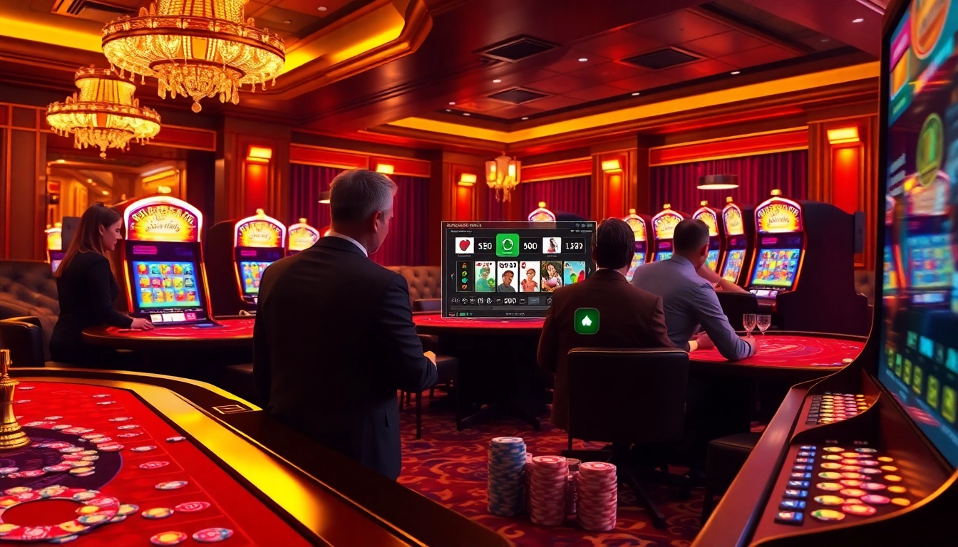 Experience the thrill of online gambling at https://rr88.wales/ with exciting casino tables and colorful slot machines.