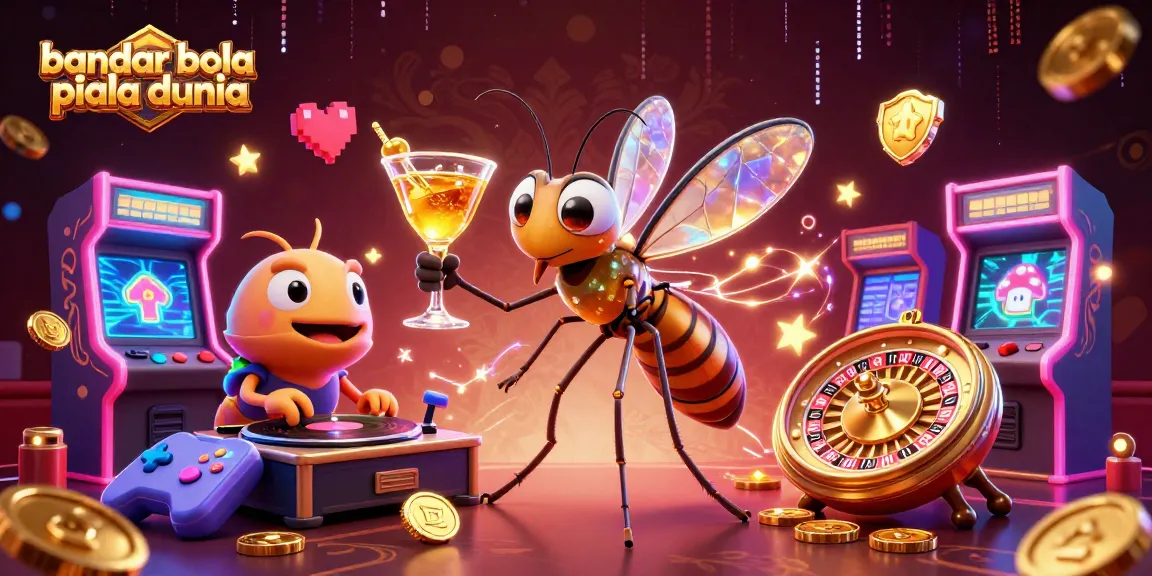 Experience thrilling gameplay with bandar bola piala dunia showcasing vibrant casino elements.