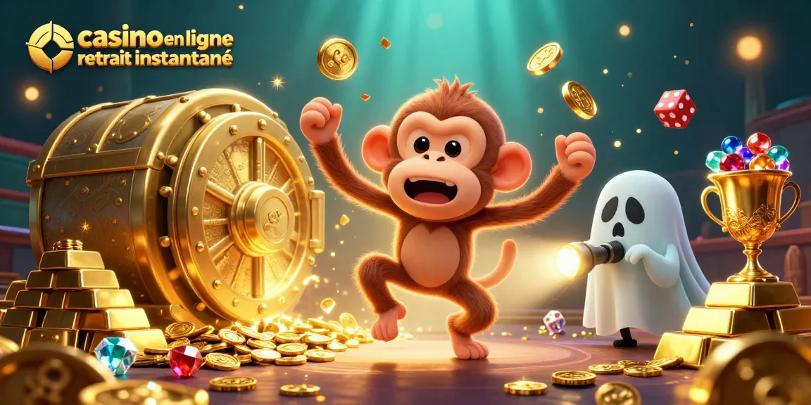 Profitez des retraits rapides avec casino en ligne retrait instantané dans une illustration animée captivante.