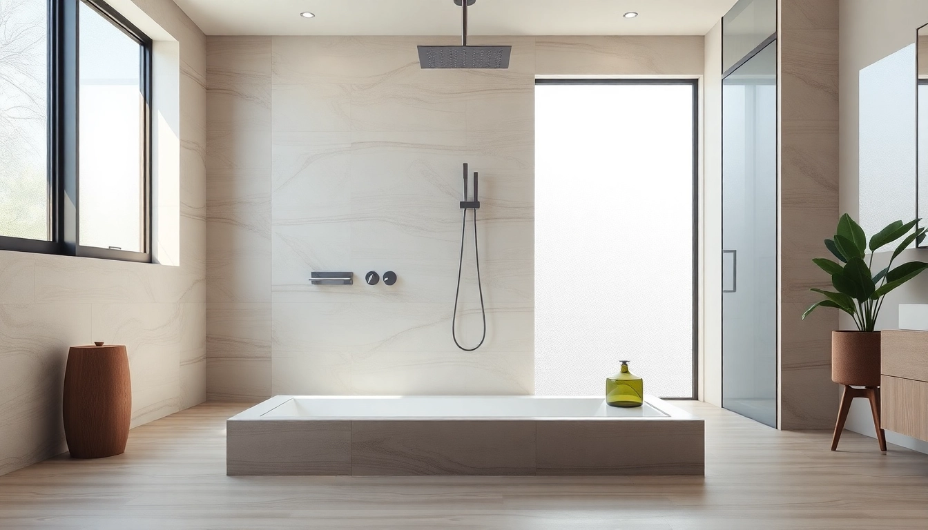 Experience the beauty of elegant showers Australia with a modern, luxurious bathroom design.