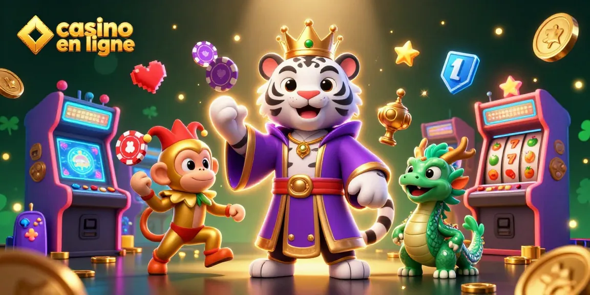 Profitez d'une expérience de casino en ligne immersive avec des personnages incroyables et des machines à sous scintillantes.