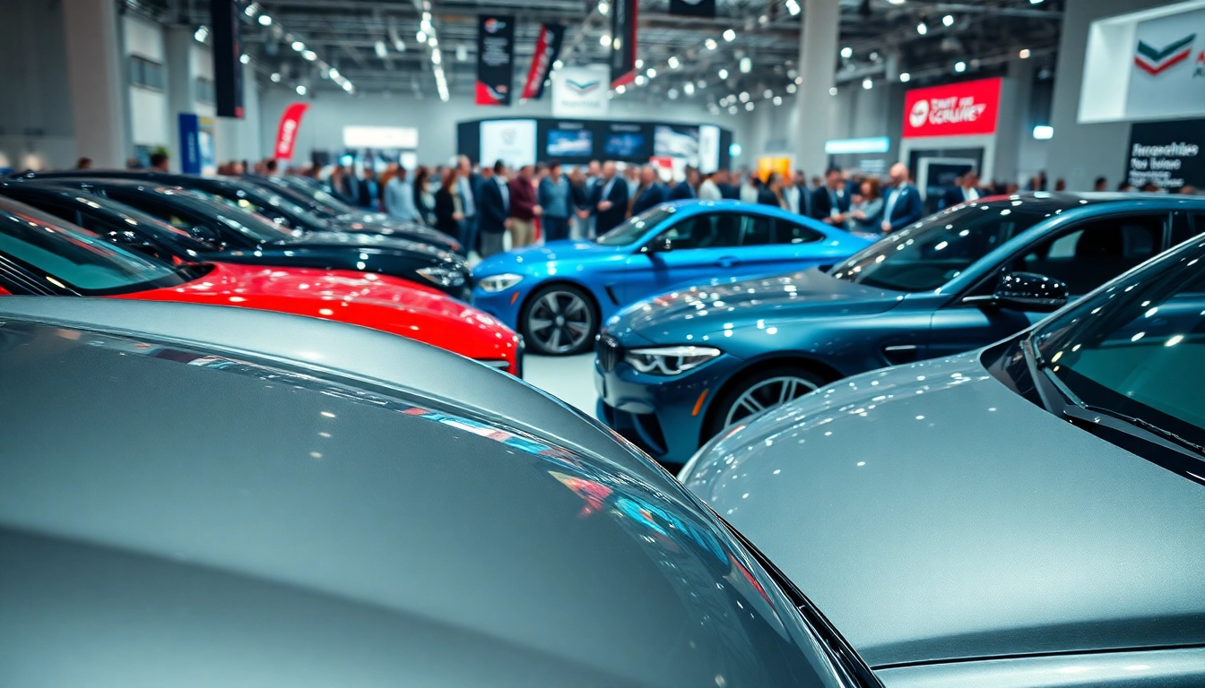 Experience the thrilling display at the Auto Cars Show featuring a range of stunning vehicles.
