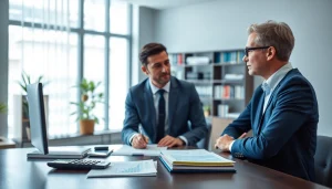 전문가와 상담하며 카드 한도 현금화에 대해 논의하는 장면