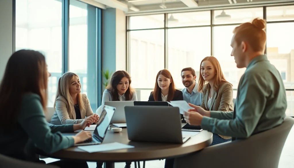 Crafting a video strategy in a collaborative office environment with a diverse team.