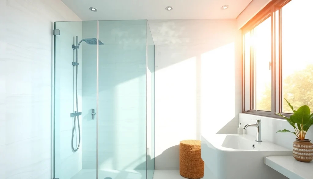 Rendre une salle de bains lumineuse avec sunny showers france et des équipements modernes