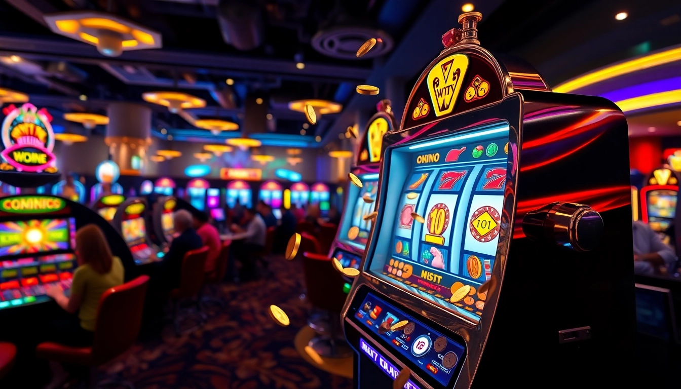 Menangkan slot deposit 1k dengan mesin slot cerah yang menarik perhatian di kasino.