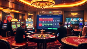 Exciting online gaming at Babu88.global with virtual roulette, slot machines, and engaged players.