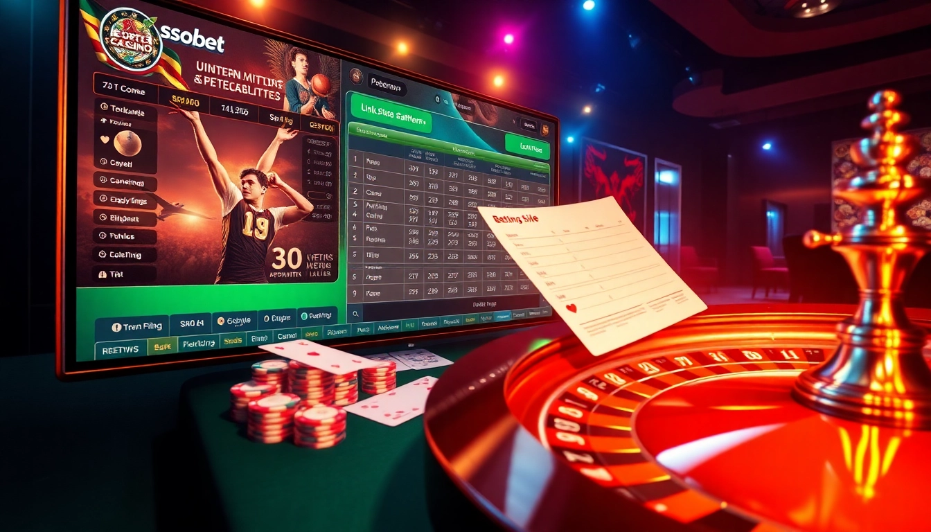Experience excitement with link alternatif sbobet in a luxurious online casino setting