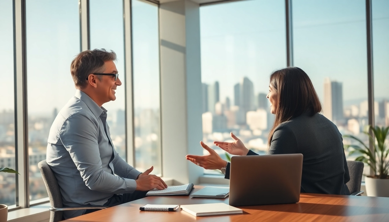 Engaged client in a coaching session with a business coach san diego offering personalized strategies.