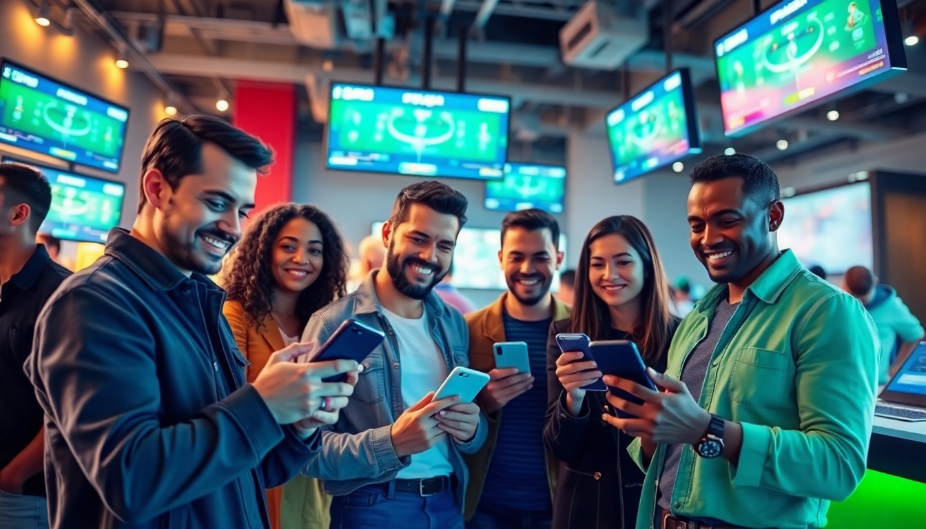 Members of the 슈어맨 community confidently engaging in safe sports betting online.