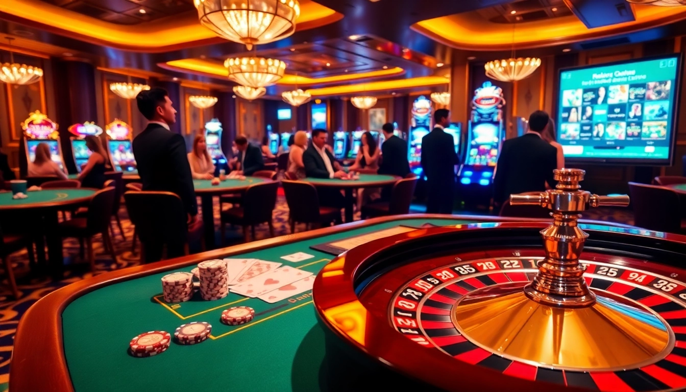 Vivez l'excitation du meilleur casino en ligne avec des tables de poker luxueuses et des machines à sous vibrantes.