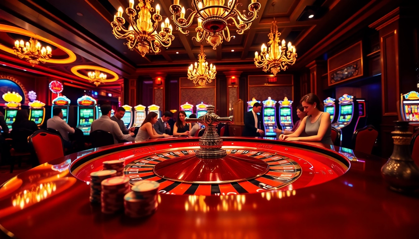 Découvrez l'excitation du meilleur casino en ligne avec des tables de poker vibrantes et des machines à sous.