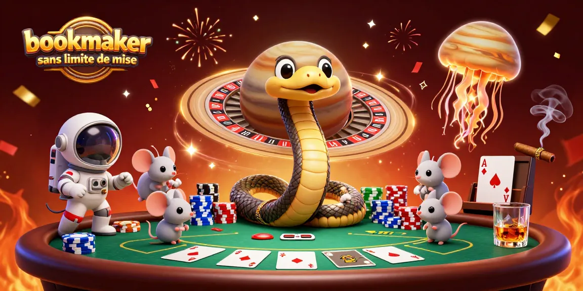 Pariere avec un bookmaker sans limite de mise lors d'une expérience passionnante autour de l'univers des paris sportifs.