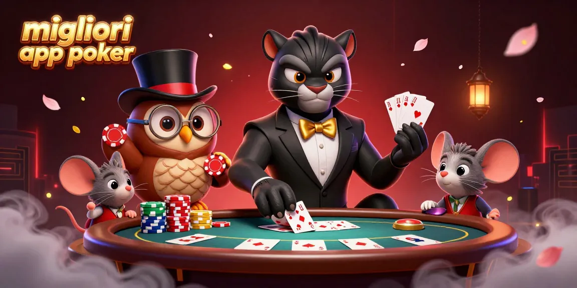 I migliori app poker per giocare a carte online con un tocco elegante e divertente.