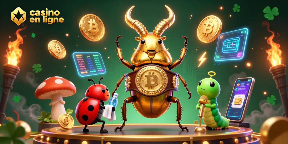 Venez découvrir l'univers du casino en ligne avec des personnages vibrants et des éléments de jeux captivants.
