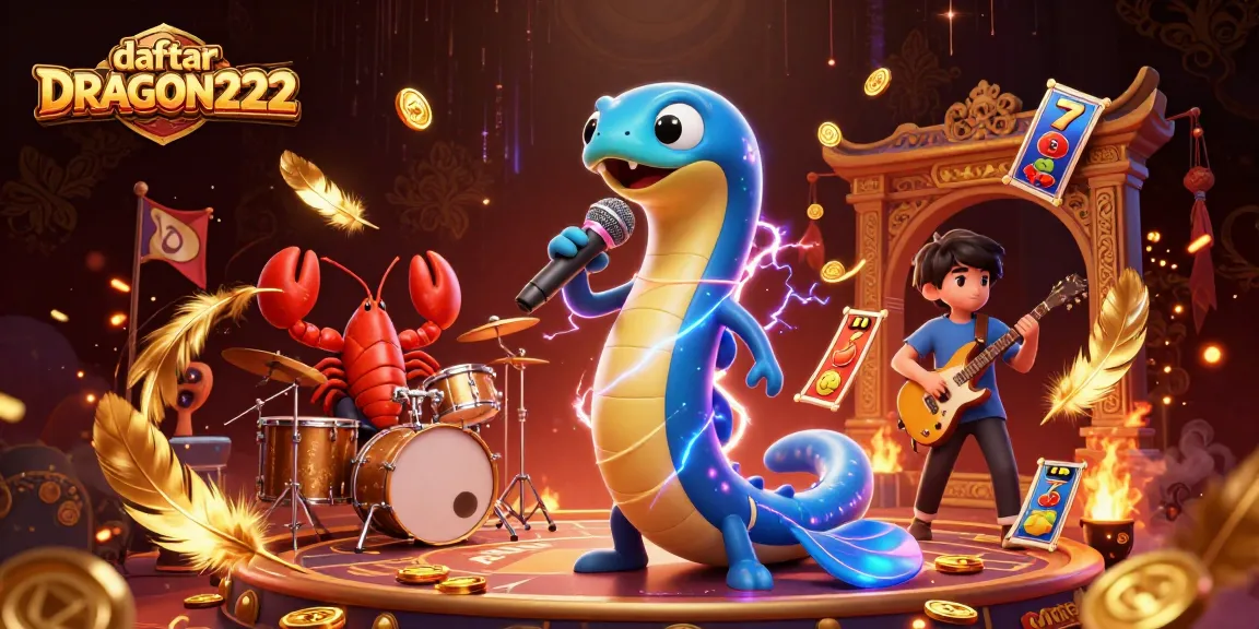 Engage in thrilling gameplay with daftar DRAGON222, featuring dynamic slot action and vibrant 3D illustrations.