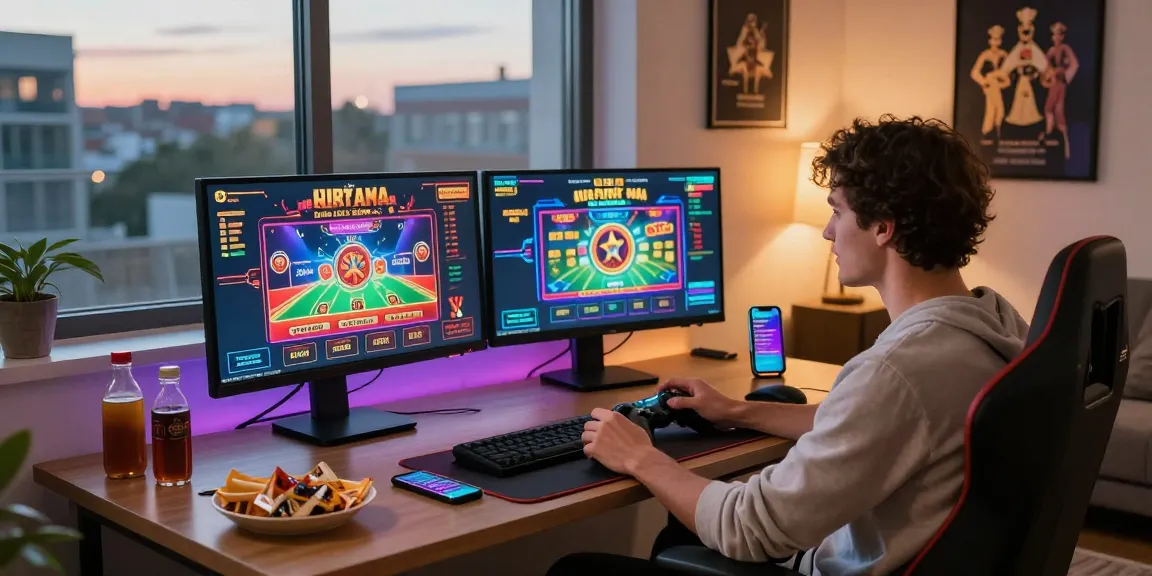 Exciting online gaming experience at spinysoft.co.uk, showcasing vibrant casino games and a relaxed player atmosphere.