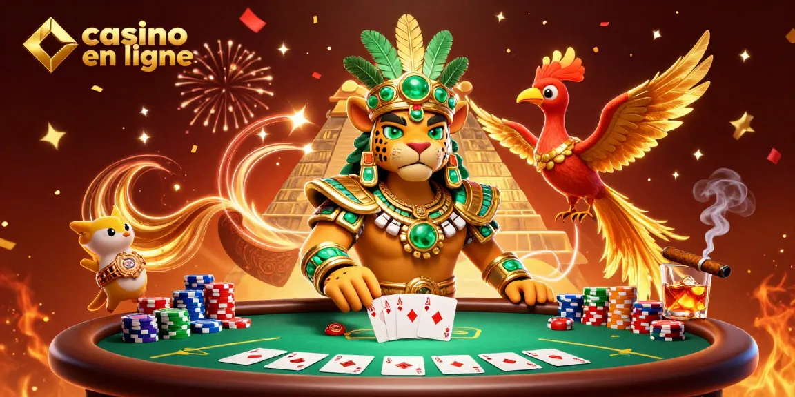Profitez de l'expérience immersive des jeux de casino en ligne avec des symboles fascinants.