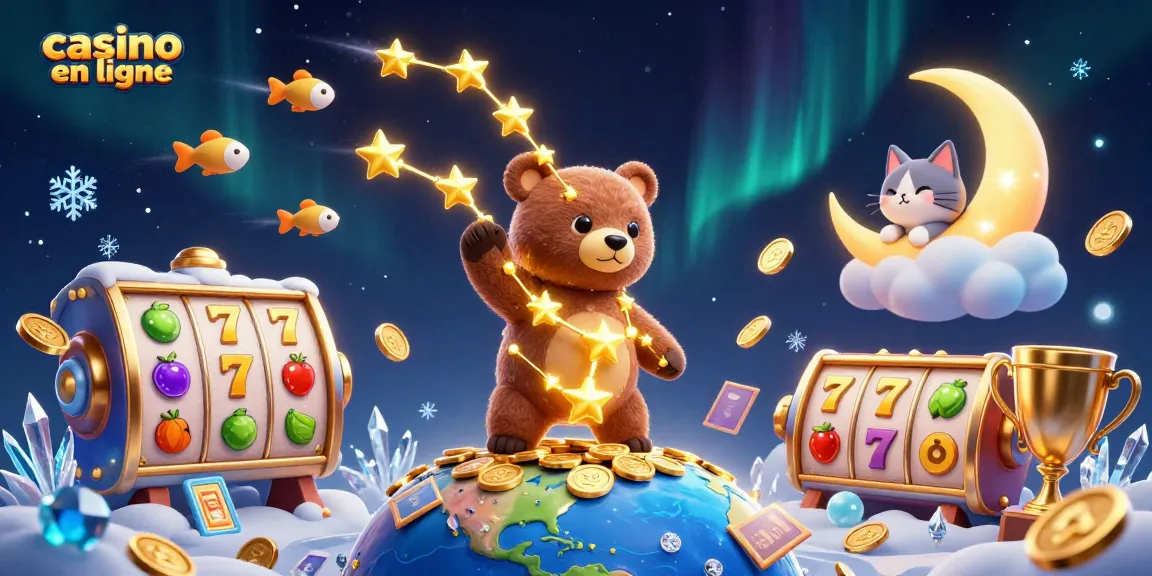 Profitez des jeux de casino en ligne avec des personnages 3D captivants, la fortune à portée de main.