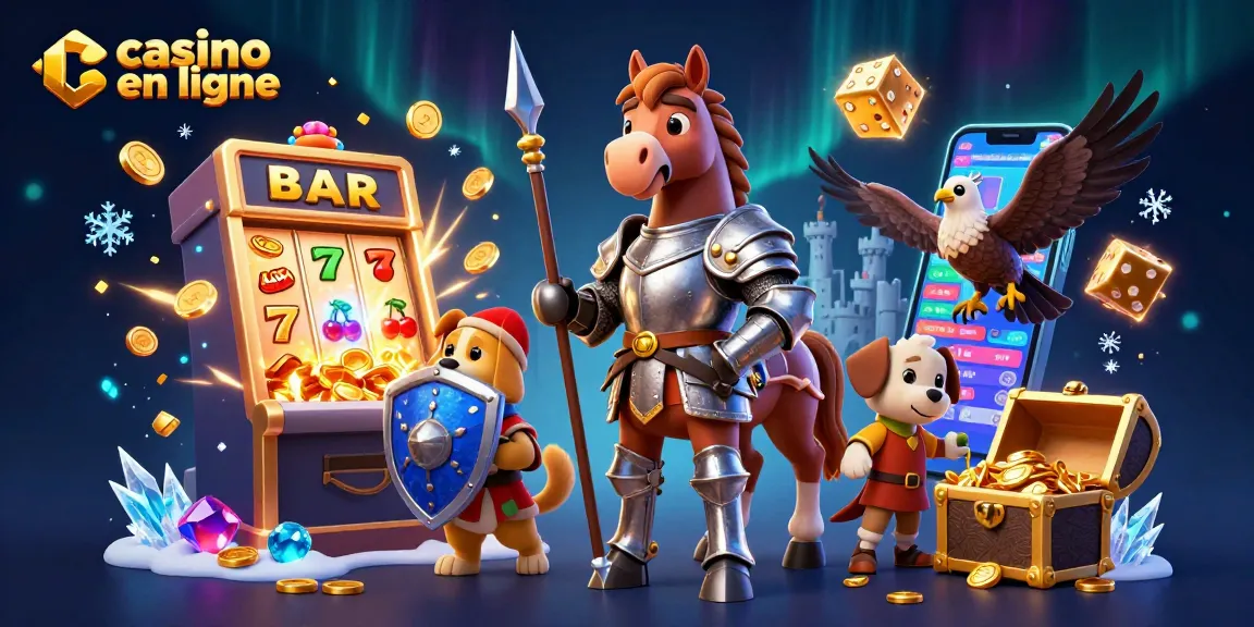 Gagnez gros avec le casino en ligne tout en profitant de scènes riches en action et en couleurs.