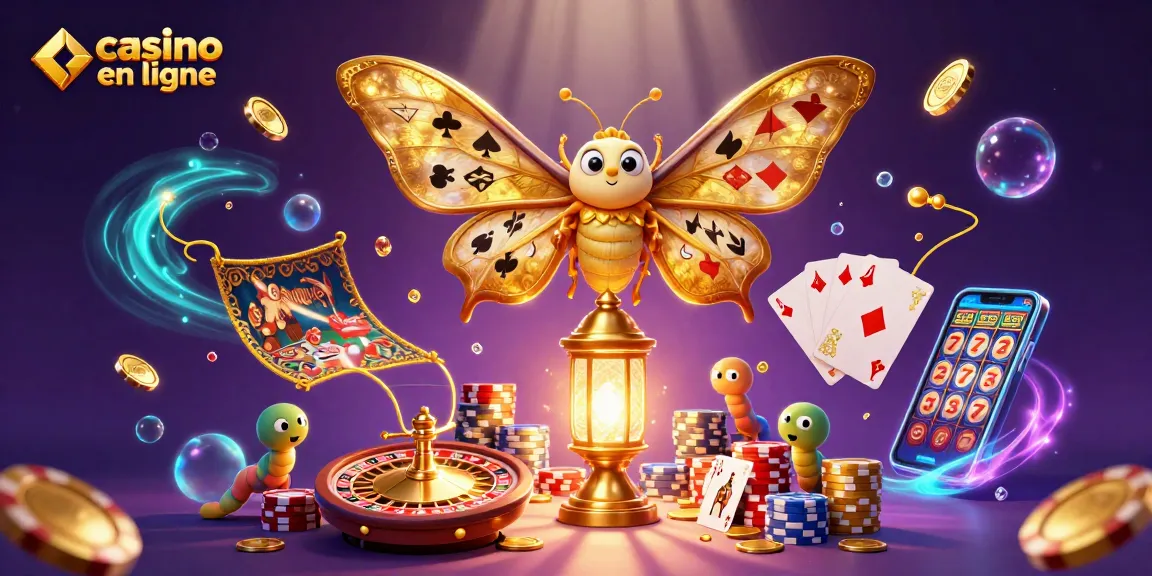 Profitez de l'univers fascinant du casino en ligne avec des éléments de jeu vibrants et fascinants.