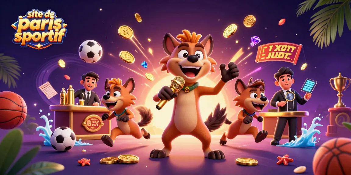 Les hyènes comiques du site de paris sportif animent un casino avec humour et paris sportifs fous.